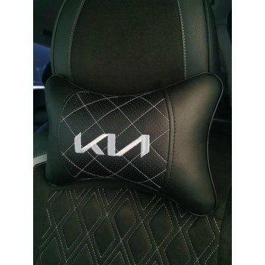 Подушка на подголовник KIA (с вышивкой и белой прострочкой) Подушка на подголовник KIA (с вышивкой и белой прострочкой)