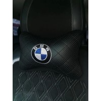 Подушка на подголовник BMW (из экокожи с прострочкой)