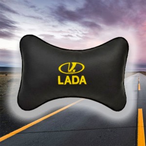 Подушка на подголовник LADA (из экокожи) 
