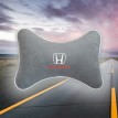 Подушка на подголовник HONDA (из серого велюра)