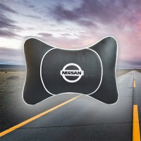 Подушка на подголовник NISSAN (с вставкой из черной экокожи) Подушка на подголовник NISSAN (с вставкой из черной экокожи)