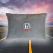 Подушка декоративная HONDA (из серого велюра)