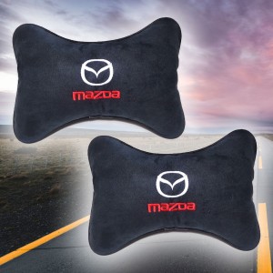 Комплект подушек на подголовник Mazda (из алькантары)
