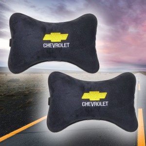 Комплект подушек на подголовник Chevrolet (из алькантары)