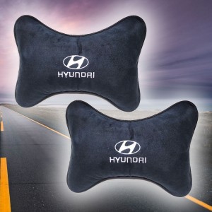 Комплект подушек на подголовник Hyundai (из алькантары)