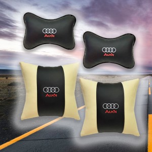 Комплект подушек в салон автомобиля Audi (из экокожи)