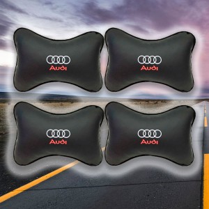 Комплект подушек на подголовник Audi (из экокожи)