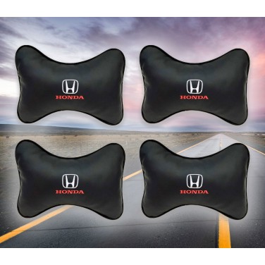 Комплект подушек на подголовник Honda (из экокожи)