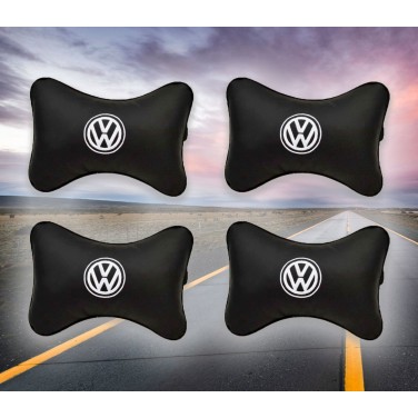 Комплект подушек на подголовник Volkswagen (из экокожи)