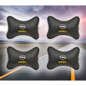 Комплект подушек на подголовник Opel (из экокожи)
