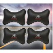 Комплект подушек на подголовник Toyota (из экокожи)