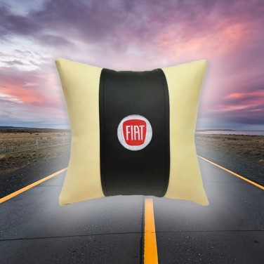 Подушка декоративная Fiat (из экокожи)