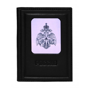 Обложка для документов МЧС РФ (кожа)