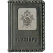 Обложка для паспорта Герб СК России (кожа)