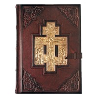 Подарочная книга Библия большая (с литьем)