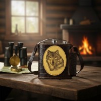 Фляжка походная Волчья хватка