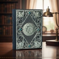 Подарочная книга Православный Молитвослов (с филигранью и топазами)