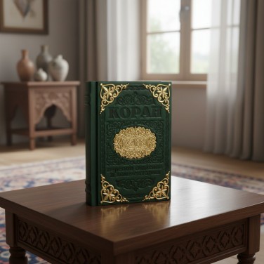 Подарочная книга Коран (с художественным литьем)