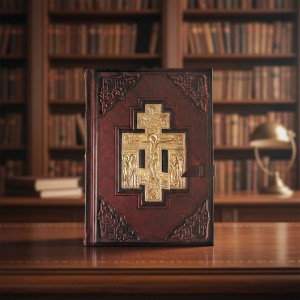 Подарочная книга Библия большая (с литьем)