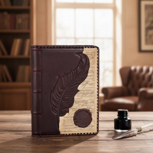 Ежедневник А5 Царская печать (кожа) Ежедневник А5 Царская печать (кожа)