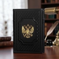 Ежедневник А5 Федерация (кожа)
