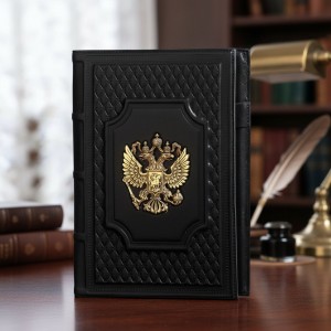 Ежедневник А5 Федерация (кожа)