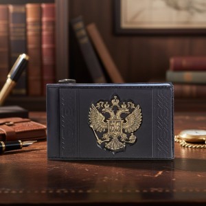 Визитница карманная Царь