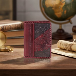 Обложка для паспорта Карта сокровищ (кожа)