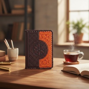 Обложка для паспорта Византия (кожа)