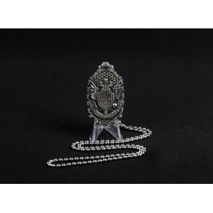 Подвеска с цепочкой Пограничная служба Подвеска с цепочкой Пограничная служба