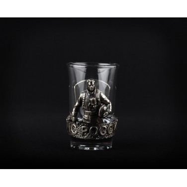 Подарочная стопка для водки Герой МЧС России