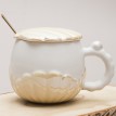 Кружка с крышкой Большая жемчужина