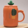 Кружка с крышкой Кактус - Фото № 2