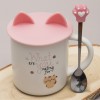 Кружка с крышкой Милые ушки Кружка с крышкой Милые ушки - Фото № 4