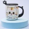 Кружка с крышкой Кот - полосатый хвост - Фото № 10