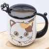 Кружка с крышкой Лапочка кот - Фото № 3
