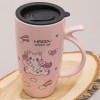 Кружка с крышкой Котенок на единороге Кружка с крышкой Котенок на единороге - Фото № 3