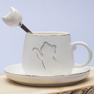 Чайная пара Белая лапка