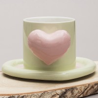 Чайная пара Любовь в сердце
