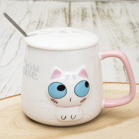 Кружка с крышкой Милые глазки