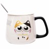 Кружка с крышкой Задумчивые глазки - Фото № 6