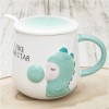 Кружка с крышкой Милый динозаврик - Фото № 2