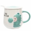 Кружка с крышкой Милый динозаврик - Фото № 6