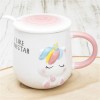 Кружка с крышкой Милашка единорог - Фото № 2