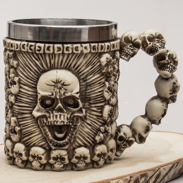 Кружка для пива Череп