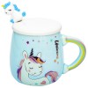 Кружка с крышкой Единорожек - Фото № 4