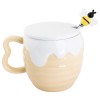 Кружка с крышкой Медовая - Фото № 7