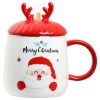 Кружка с крышкой Новогодняя - Фото № 7