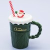 Кружка с крышкой Ёлочные чудеса - Фото № 4