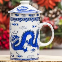 Кружка с ситечком Сила дракона